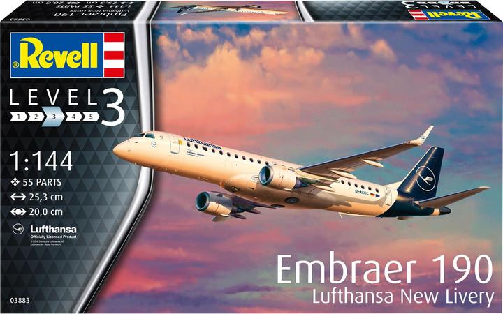 Produktbild Revell Embraer 190 Lufthansa New Livery
