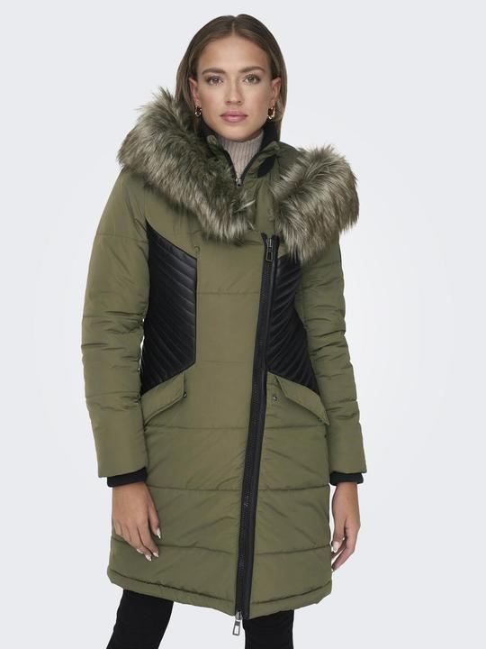 Image du produit Only Manteau à capuche en fourrure (S)