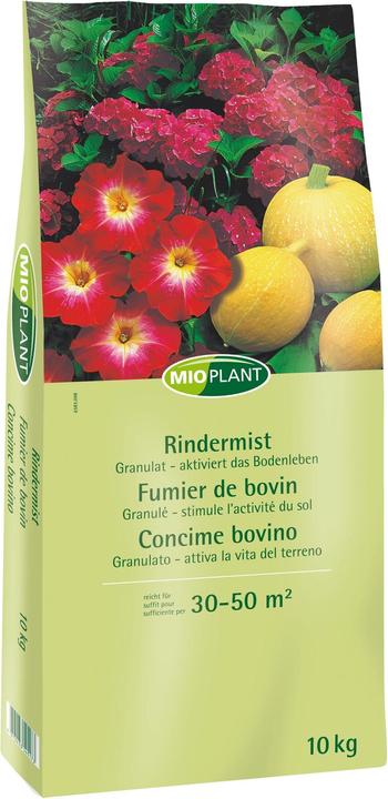 Image du produit Mioplant Fumier de bovin, 10 kg (10 kg, 10 l)