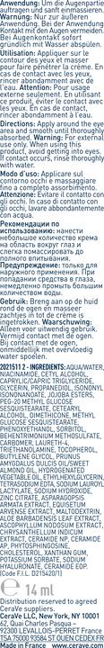Produktbild CeraVe Regenerierende Augencreme (Crème, 14 ml, Tag + Nacht)