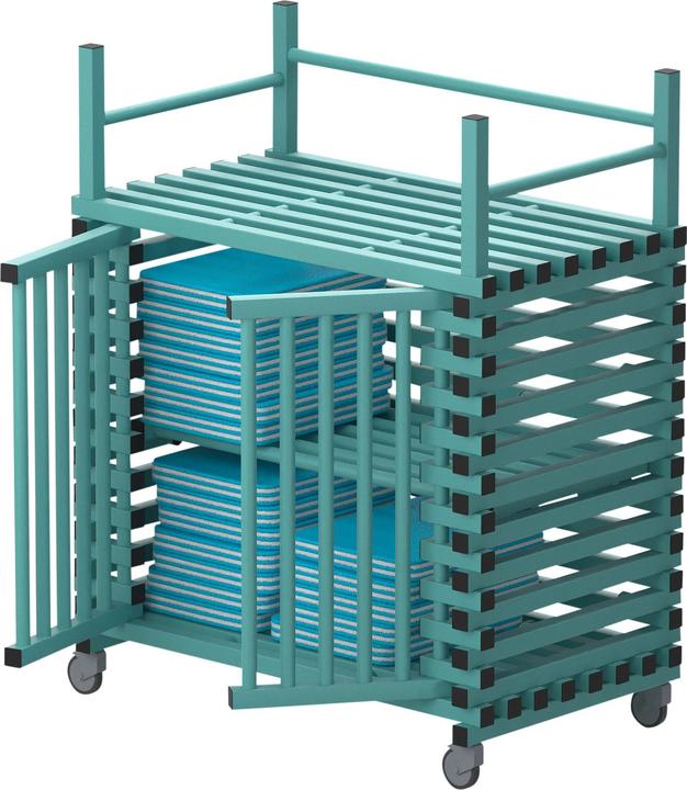 Image du produit Sport-Thieme Chariot à étagères pour équipement de piscine
