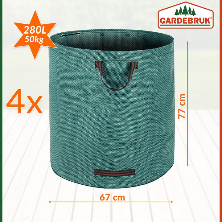 Image du produit Gardebruk Sac de déchets verts 6x280 L (280 l)