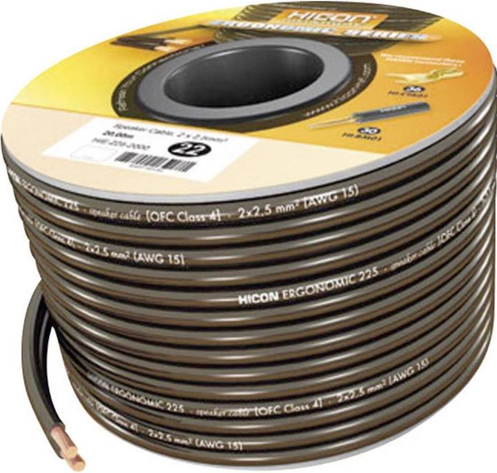 Actual product image Hicon Speaker cable Ambience (20 m, 2.50 mm²)