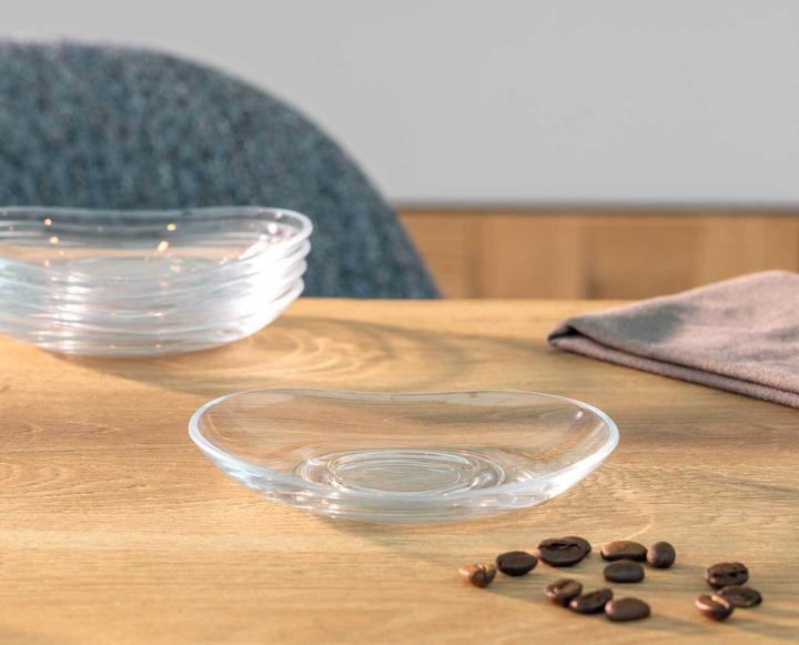 Actual product image Leonardo Saucer Napoli Ø 11 cm 6 pieces, Transparent (6 x)