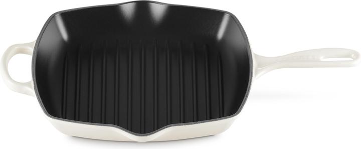 Immagine prodotto Le Creuset Padella per griglia Firma Ø 26cm, quadrata (26 cm, Padella per friggere, Ghisa, Smalto)