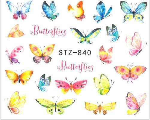 Nagellack24 Nail Art Sticker Wassertransfer 840 (Nagellacktrockner)