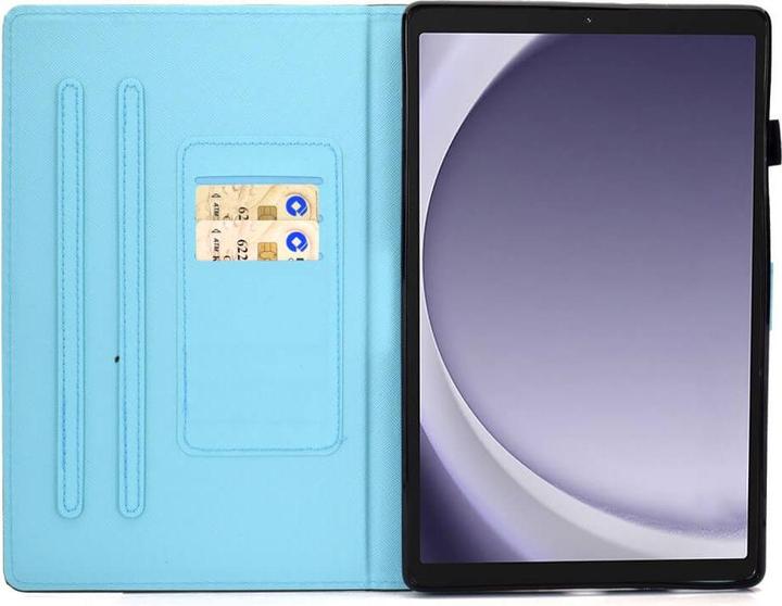 Actual product image Cover-Discount Galaxy Tab A9+ - Protective cover daisies (Galaxy Tab A9+)