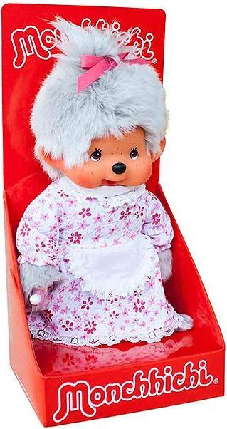Actual product image Monchhichi Cuddly toy grandmother 20 cm (20 cm)