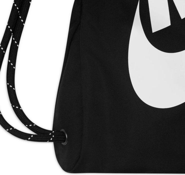 Actual product image Nike Heritage Drawstring Bag DC4245-010 Black