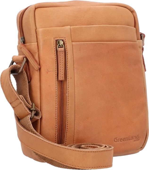 Immagine prodotto Greenland Nature Borsa a tracolla in pelle da 22 cm