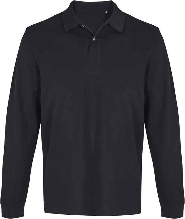 Actual product image Sols Unisex Adult Pique Long-Sleeved Polo Shirt (5XL)