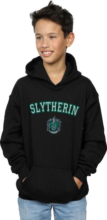 Actual product image Boys Slytherin Crest Hoodie (152, 158)