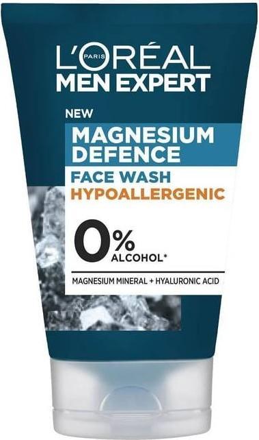 Produktbild L'Oréal Paris Men Expert Magnesium Defense Face Wash 100 ml (Waschcrème, 100 ml)