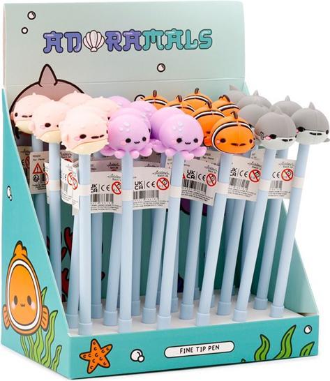 Produktbild Puckator Adoramals Sealife Meerestiere feine Spitze Kugelschreiber Kuli