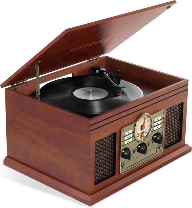 Victrola VTA-200B Music Centre Acajou