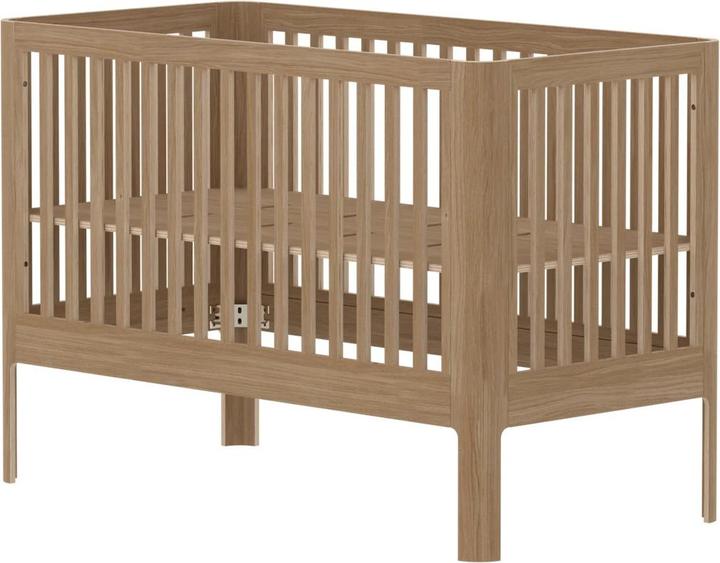 Flexa Nova Babybett 70x140 cm Oak (70 x 140 cm)