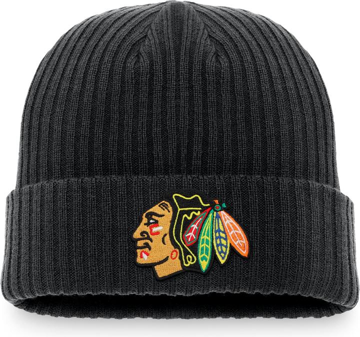 Immagine prodotto Fanatics Beanie Core Cuff Chicago Blackhawks