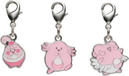Image du produit Pokémon Centre Pokemon - Porte-clés Wonneira, Chaneira, Heiteira - 3 pièces