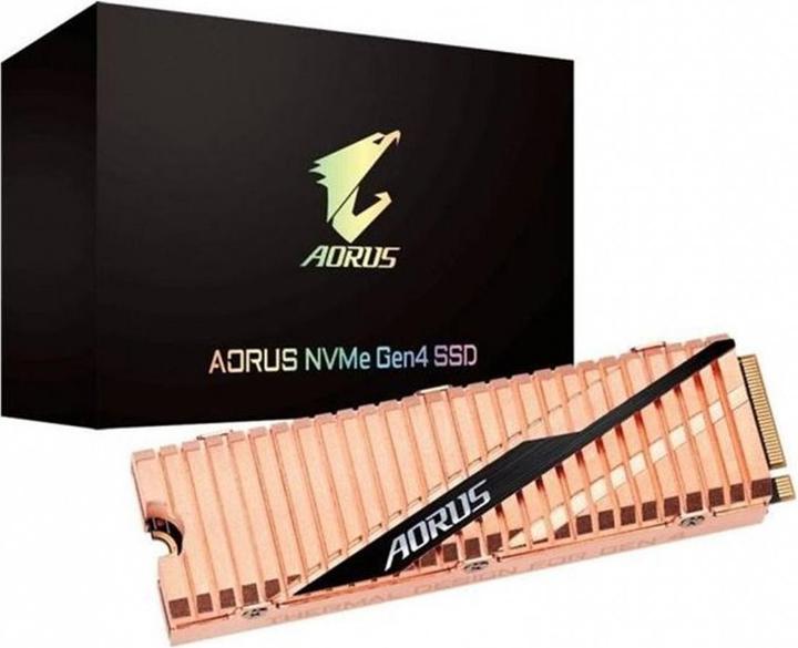 Image du produit Gigabyte Dysk SSD Aorus 2 TB M.2 2280 PCI-E x4 Gen4 NVMe (GP-ASM2NE6200TTTD) (2000 Go, M.2 2280)