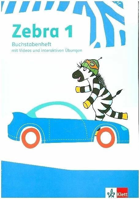Image du produit Zebra 1. Paket: Buchstabenheft/Arbeitsheft Lesen mit digitalen Medien Klasse 1 (Allemand, Maison d'édition Ernst Klett, 2021)