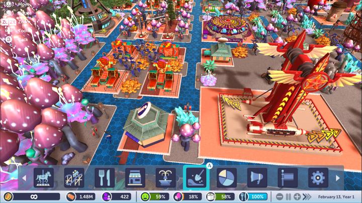 Actual product image Atari Rollercoaster Tycoon Adventures (Switch, Multilingual)