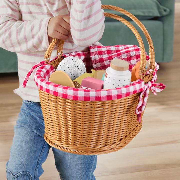Actual product image Fisher-Price Wooden picnic basket set