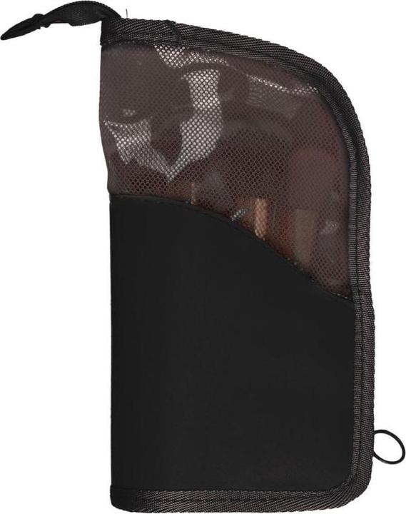 Cosmetic Club Pochette de rangement intelligente pour pinceaux de maquillage - Noir
