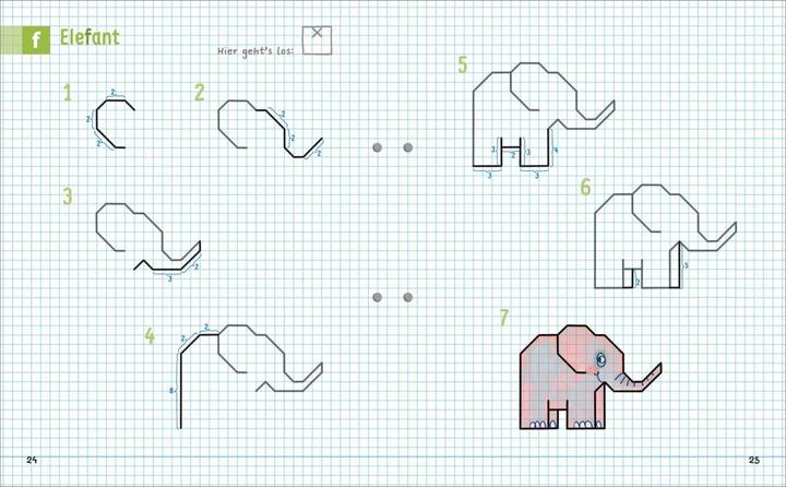 Actual product image I draw my ABC of animals on check paper. Just draw and learn letters. A