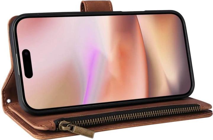 Actual product image Cover-Discount iPhone 16 Plus - Wallet case with lanyard (Apple iPhone 16 Plus)