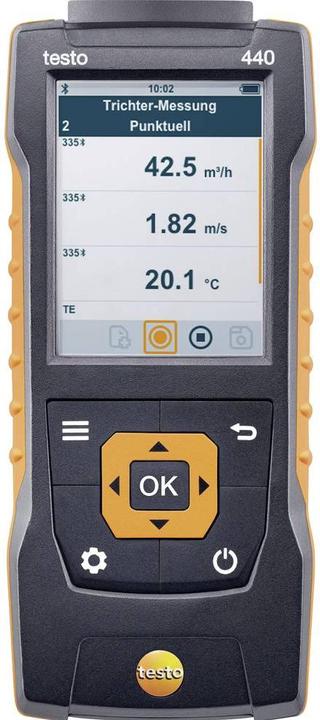Image du produit Testo Luxmètre 440 Lux-Set 0563 4402 Étalonnage