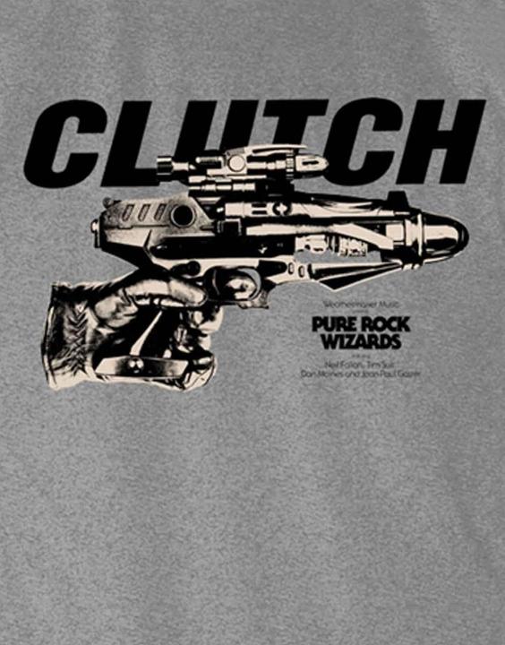 Actual product image Clutch Adult Pure Rock Wizards TShirt (M)