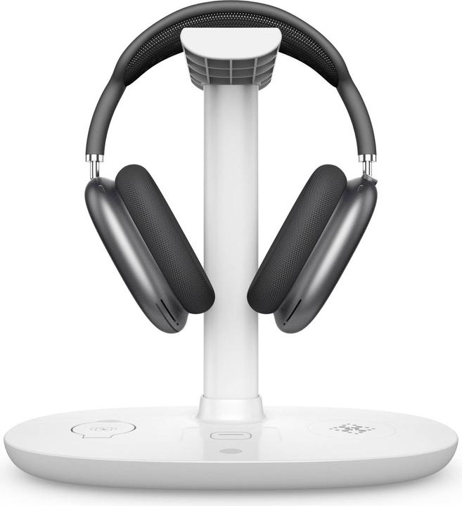 Image du produit PhoneLook Station de charge 4 en 1 moderne 30W sans fil avec support casque pour AirPods Max, iPhone, Apple Wa (15 W)