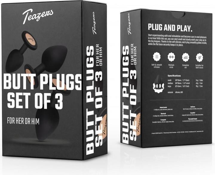 Immagine prodotto Teazers Set di plug anali