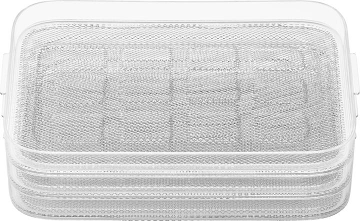 Produktbild WMF Dörrautomat Dörrgitter 3-teilig Dörrsiebe 27,7 x 17,6 x 7,1 cm Küchenminis