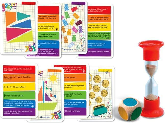 Image du produit Clementoni Sapientino - Tête à tête : mathématiques (Italien)