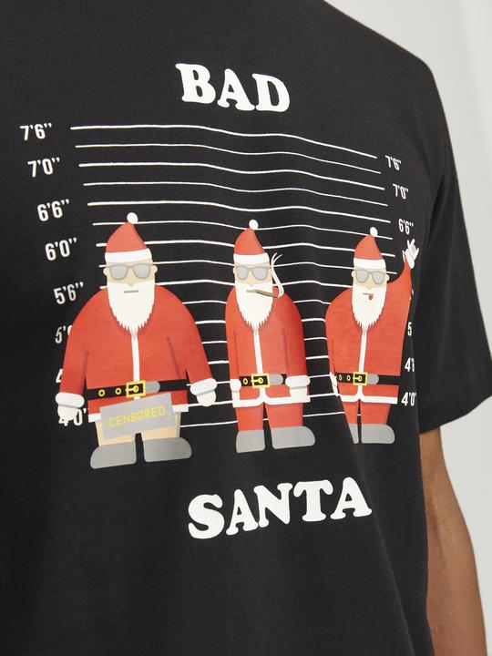 Actual product image Jack & Jones X-mas round neck T-shirt T-shirt (M)