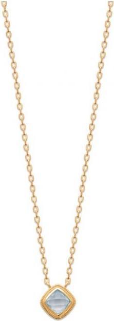 Actual product image Lara NECKLACE40+3+2CM S. AQUARINE