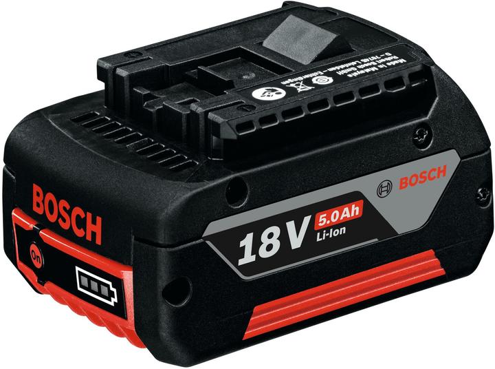 Bosch Professional Zubehör Einschubakkupack 18 Volt Heavy Duty (HD), 5.0 Ah Li-Ion, GBA M-C (18 V)