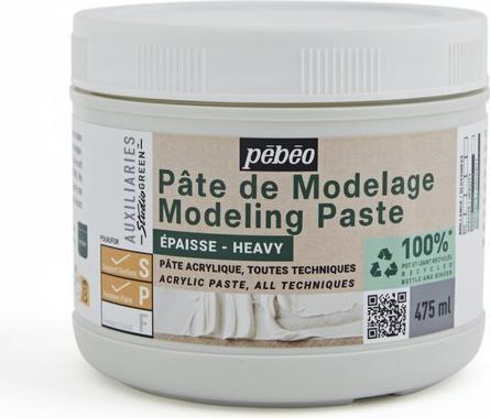 Pebeo Pâte à modeler épaisse verte