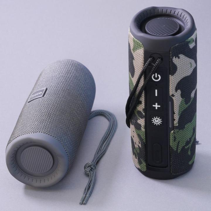 Actual product image Hoco Bluetooth speakers wireless speaker bluetooth HC16 gray (3 h)
