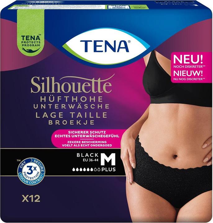 Tena Silhouette Plus M 75-100cm bla 2x12 (24 x, M)