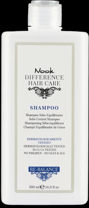 Produktbild Nook Difference Hair Care Re-Balance Shampoo 500ml (500 ml, Flüssiges Shampoo)