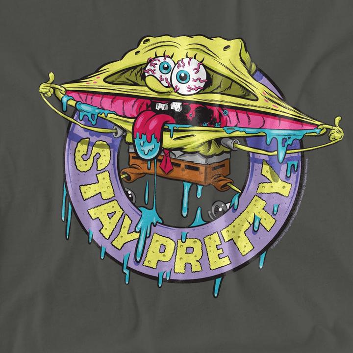 Immagine prodotto Spongebob Squarepants Stay Pretty Maglietta Adulto Unisex (M)