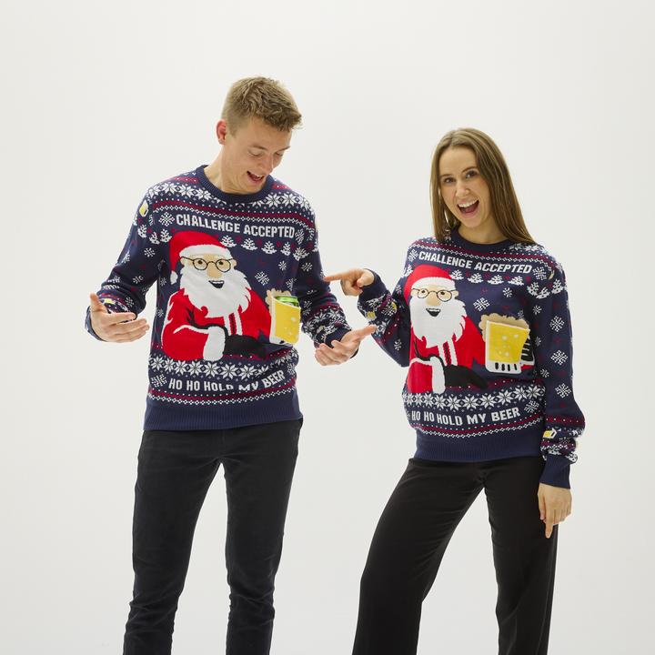 Produktbild Christmas Sweats Ho Ho Hold My Beer (S)