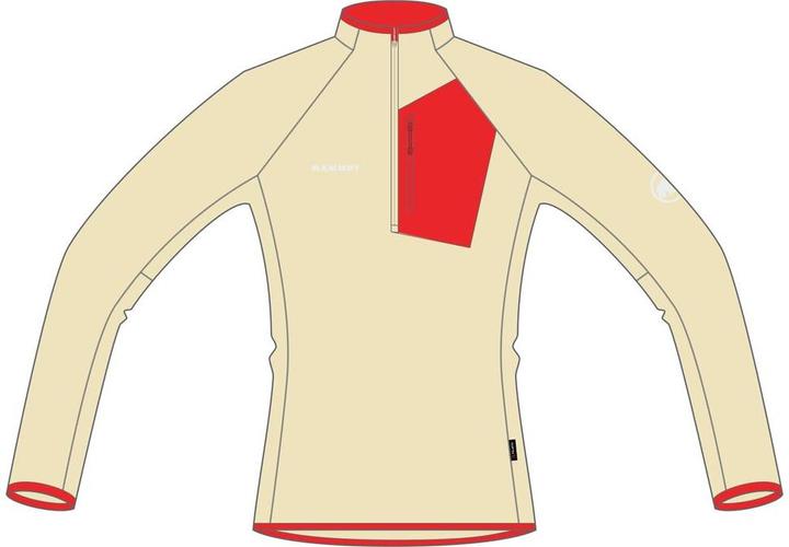 Actual product image Mammut Aenergy Light ML Half Zip Pull Women (L)