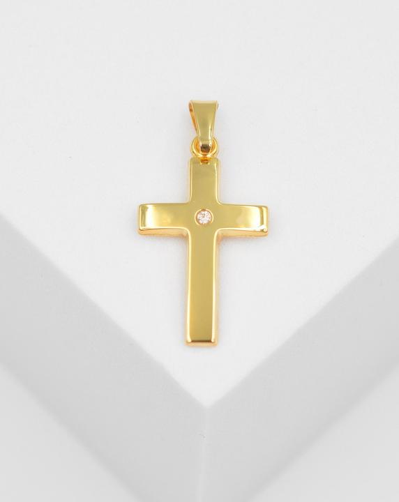 Actual product image Muau Cross (Yellow gold)