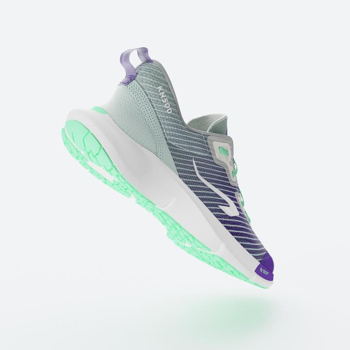 Image du produit Kiprun Chaussures de running drop 0 enfant - kn500 vertes jaunes noires (32)
