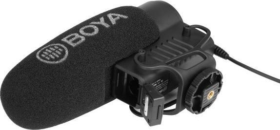 Immagine prodotto Boya BY-BM3051S microfono Nero Microfono per fotocamera digitale