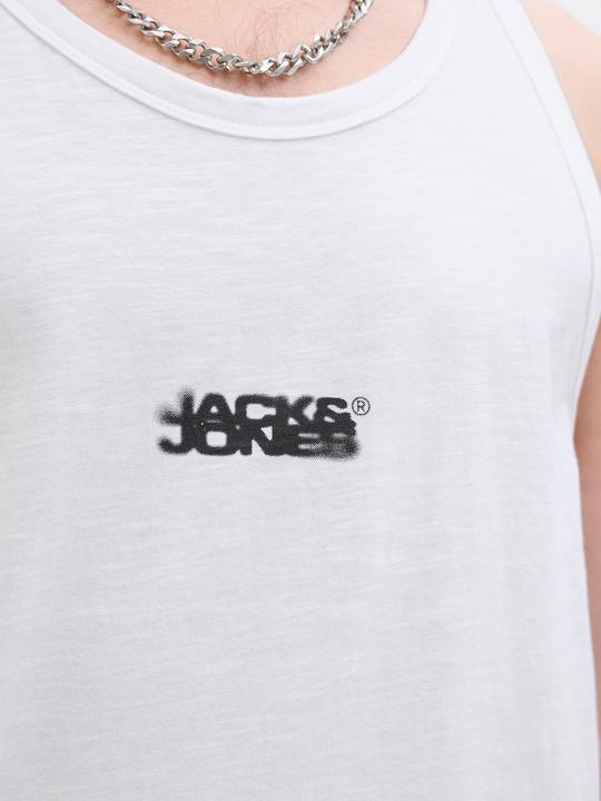 Image du produit Jack & Jones Logo Rundhalsausschnitt Tanktop Tanktop (XXL)