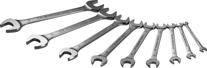 Productafbeelding Facom Dubbele steeksleutelset (8 mm, 9 mm, 10 mm, 11 mm, 12 mm, 13 mm, 14 mm, 15 mm, 16 mm, 17 mm, 18 mm, 19 mm, 21 mm, 23 mm, 22 mm, 24 mm)